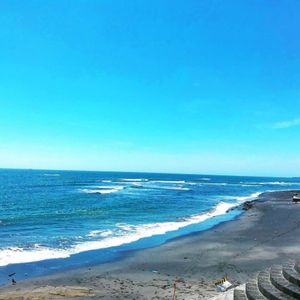 七里ヶ浜の海は景色が最高に良かったです