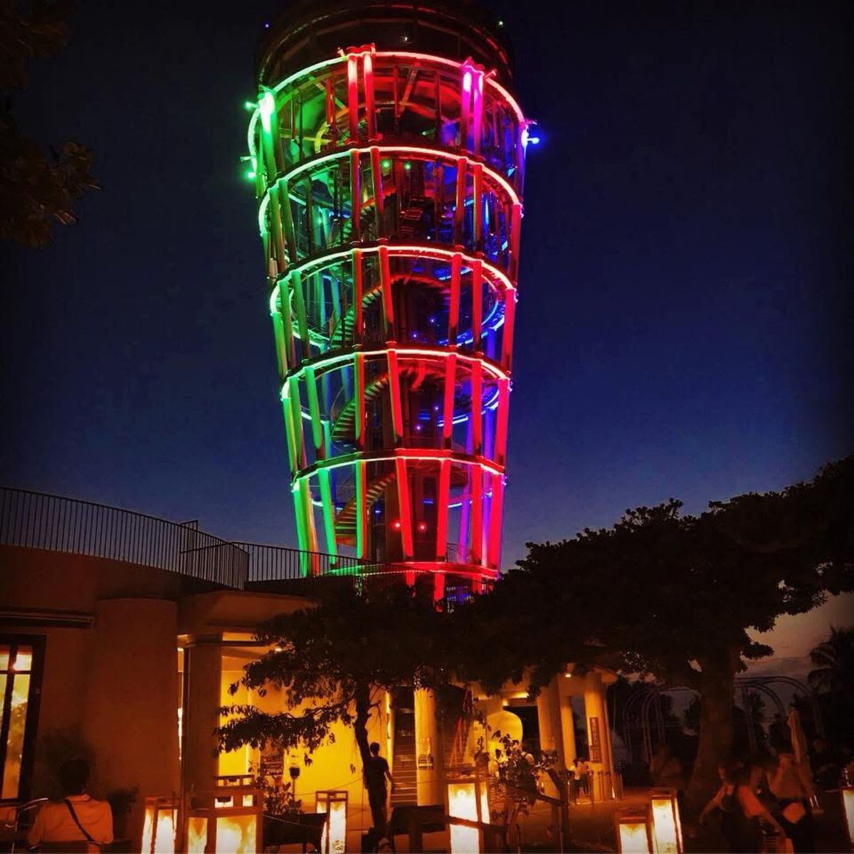 江の島シーキャンドルからの夜景🌉は最高でした