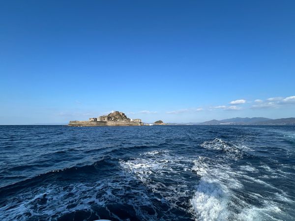 日本・佐賀県「正月旅行」の写真：軍艦島ツアー