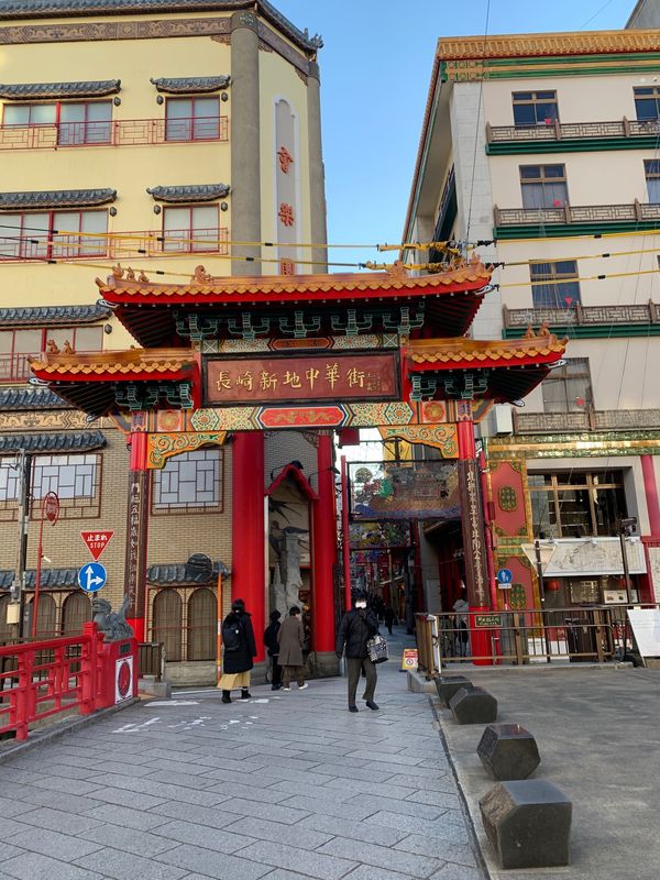 日本・東京都「長崎旅行」の写真：夜は中華街でちゃんぽん食べて稲佐山の夜景...