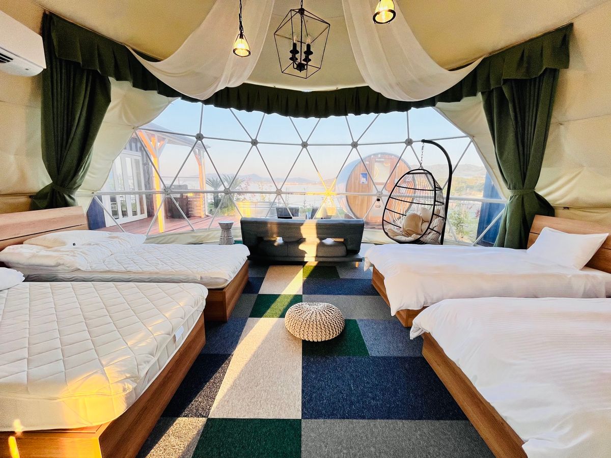 グランピング@るりいろヒルズ淡路