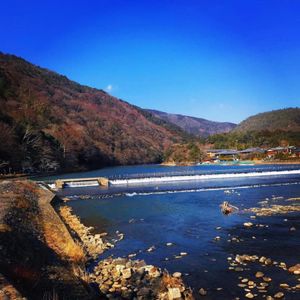 京都に行ったら必ず行こうと決めていた渡月橋
空気感が凄く良かった