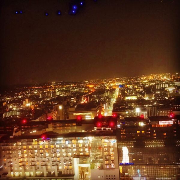 日本・京都府「推しの聖地巡礼古都京都府旅行」の写真：京都タワー🗼からの夜景🌉綺麗でした