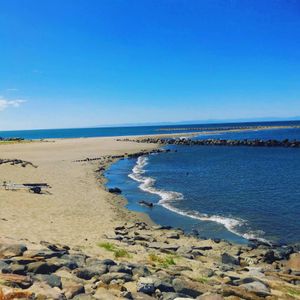 関屋浜海岸
綺麗な日本海、日本海を見たくてここまで来たぞって感じ