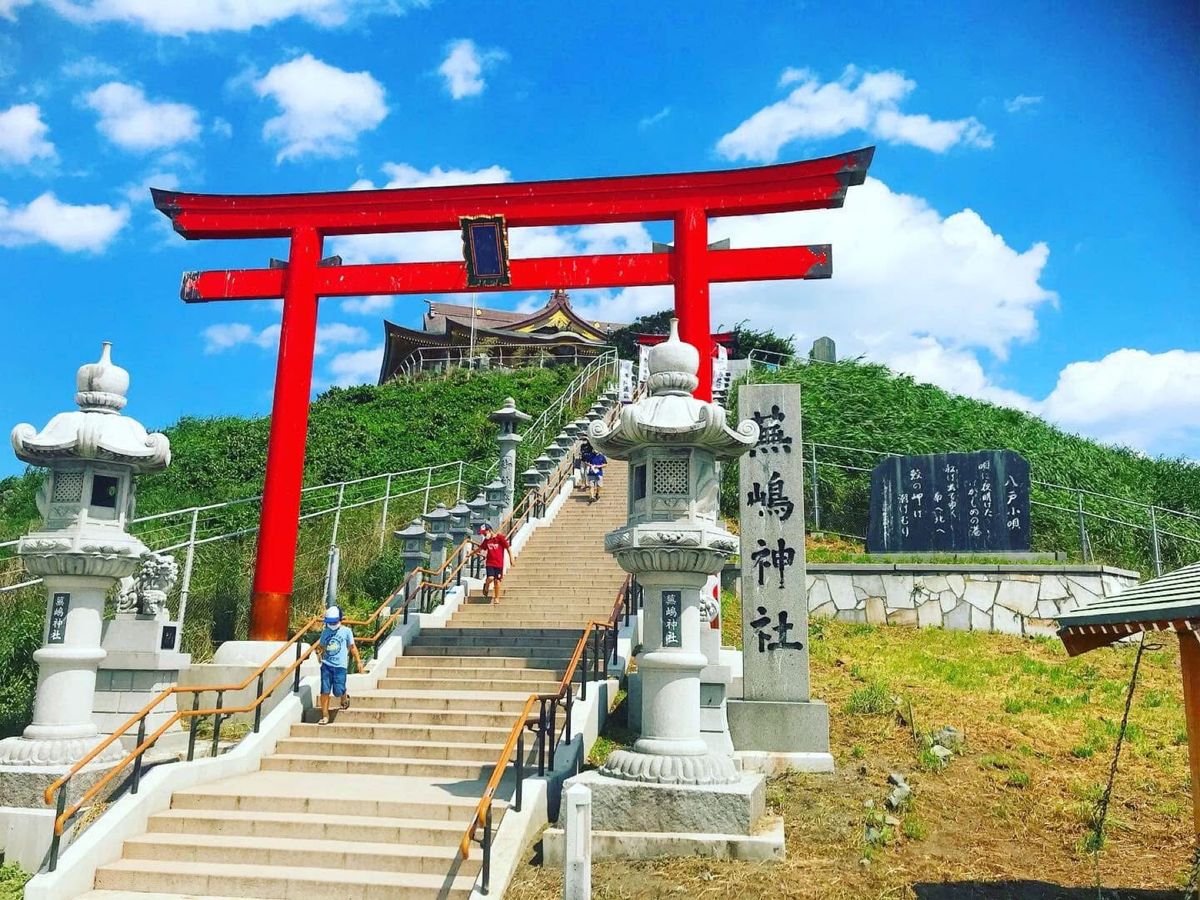 蕪島神社⛩️
時期によってはかもめ🦆がたくさんいるそうです