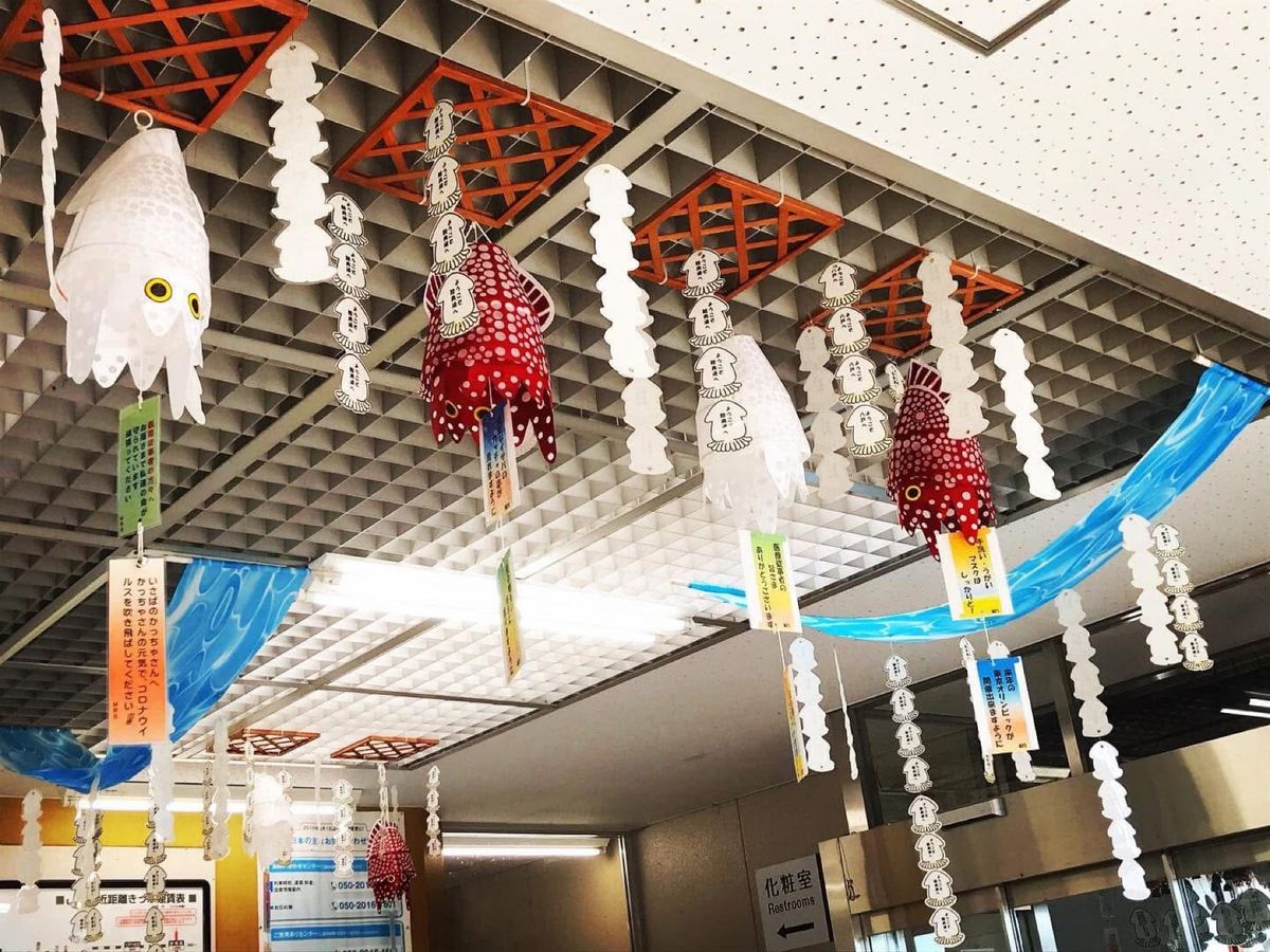 陸奥湊駅
🦑が有名な八戸市らしい駅でした