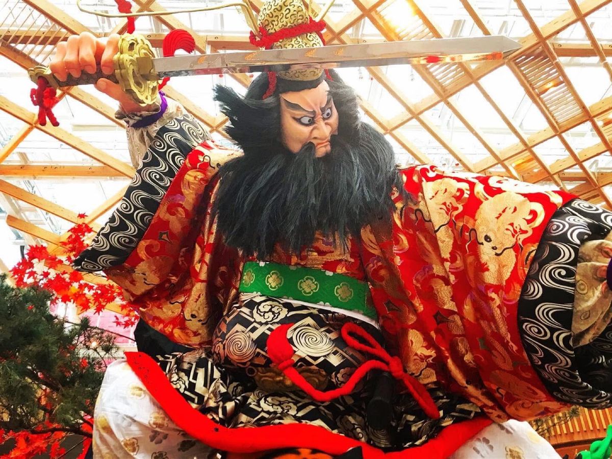 マチニワ
施設内ぬはたくさんの山車が展示されていました