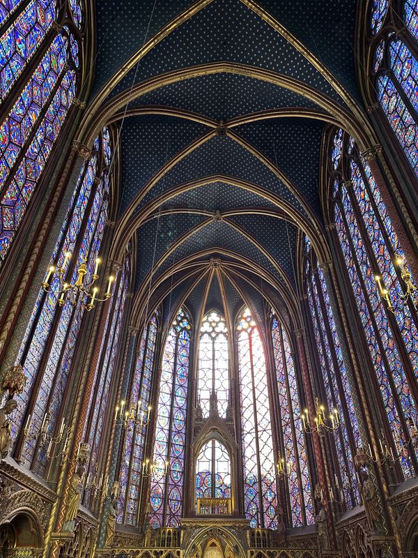 フランス・パリ「パリ&ブリュッセル旅行」の写真：初日パリ市内を観光

サントシャペル協会...