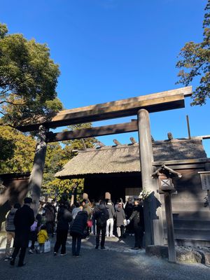 興玉神社から伊勢神宮外宮、内宮、熱田神宮で10年ぶりの大吉！