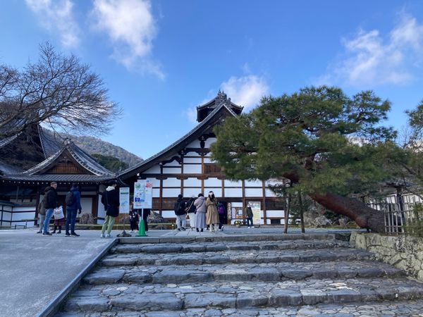 日本・京都府「202501京都寺社巡り」の写真：天龍寺、渡月橋、大覚寺、松尾大社