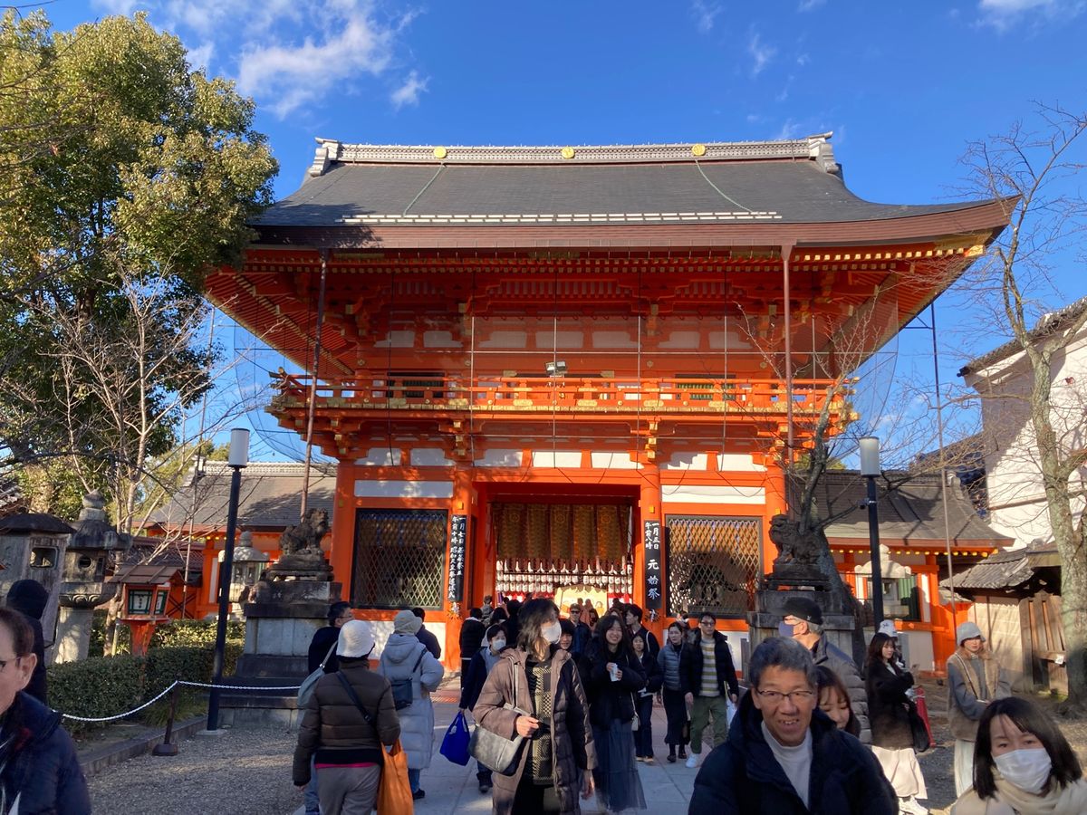 清水寺、知恩院、八坂神社、東寺