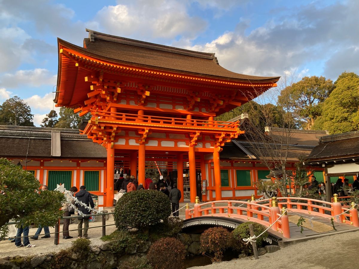 伏見稲荷、平等院、東福寺、上賀茂神社