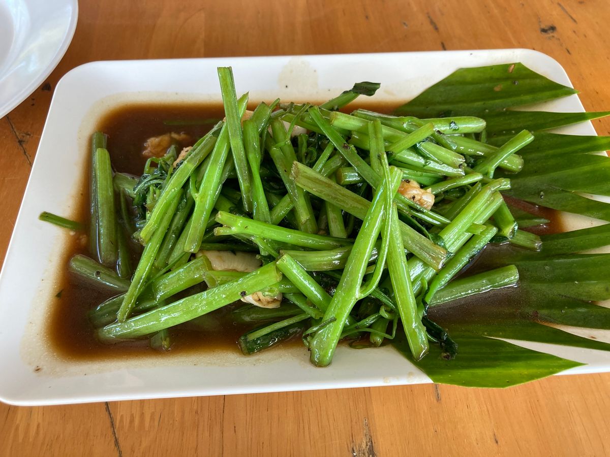 帰ってきたパークセー、高原のパークソンとは違い日中は暑い。メコン川沿いのレ...