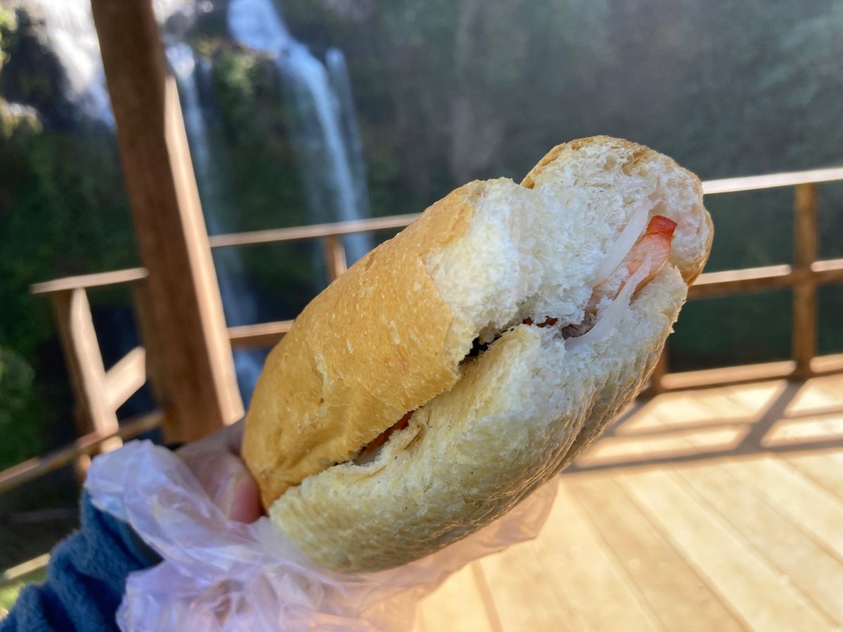 パークセーからレンタルバイクでTad Yeung Waterfallへ。4...