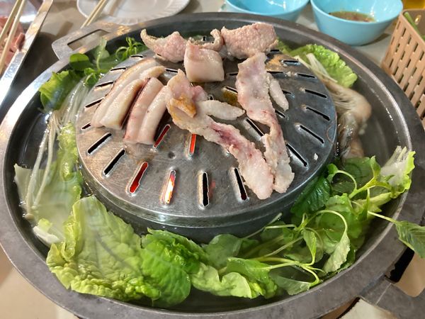 ラオス人民民主共和国・ルアンパバーン「ラオス」の写真：バンケーン
ナムグム川沿いではないけど、...