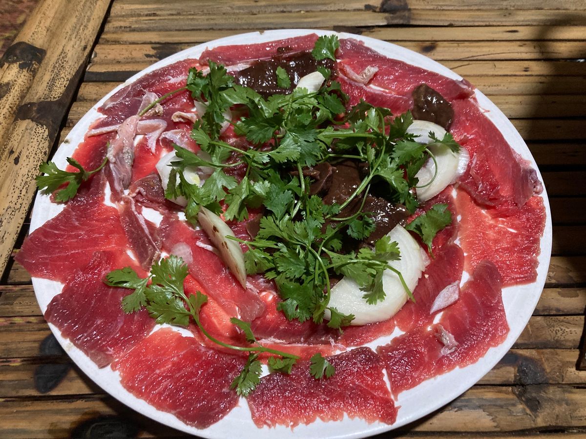 パークソン
夜は寒いので鍋