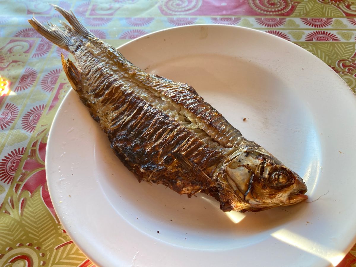 パークソン
朝食、ラオスは食材自体が良いからだろうけれど、米(おこわ)はも...