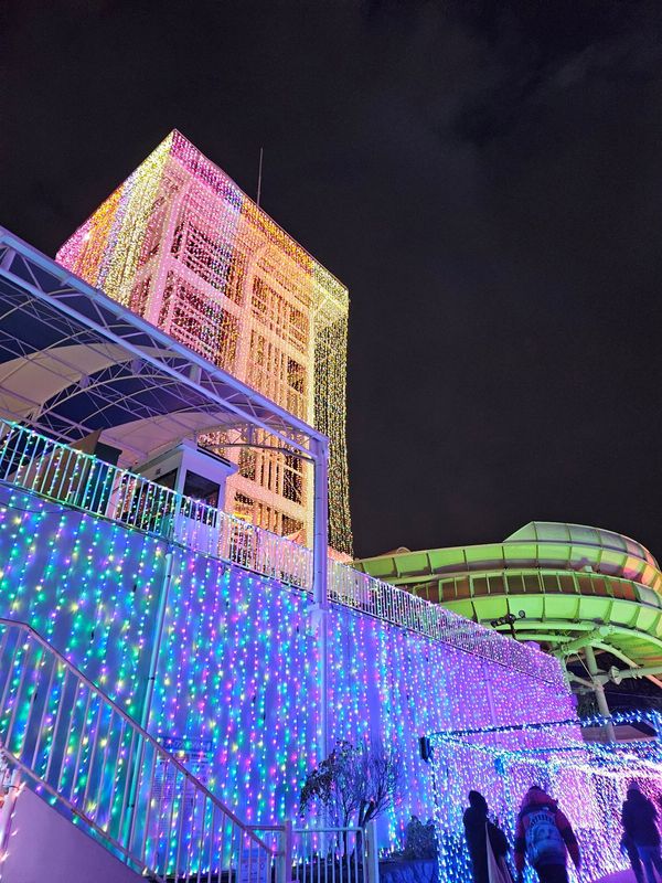 日本・東京都「よみうりランドイルミネーション」の写真