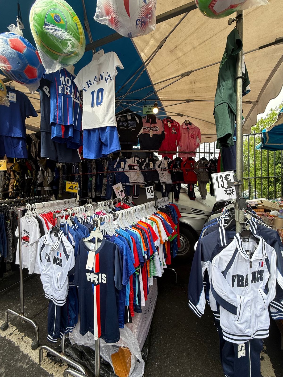 Marché montreuil

集合時間まで時間があったのだけど前乗り...