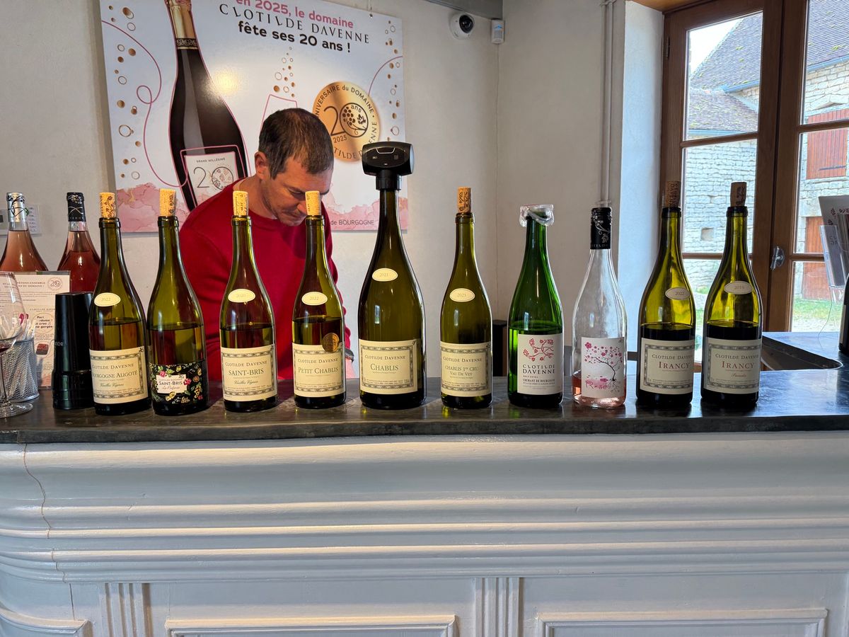 CLOTILDE DAVENNE（クロティルド・ダヴェンヌ）で試飲

この...