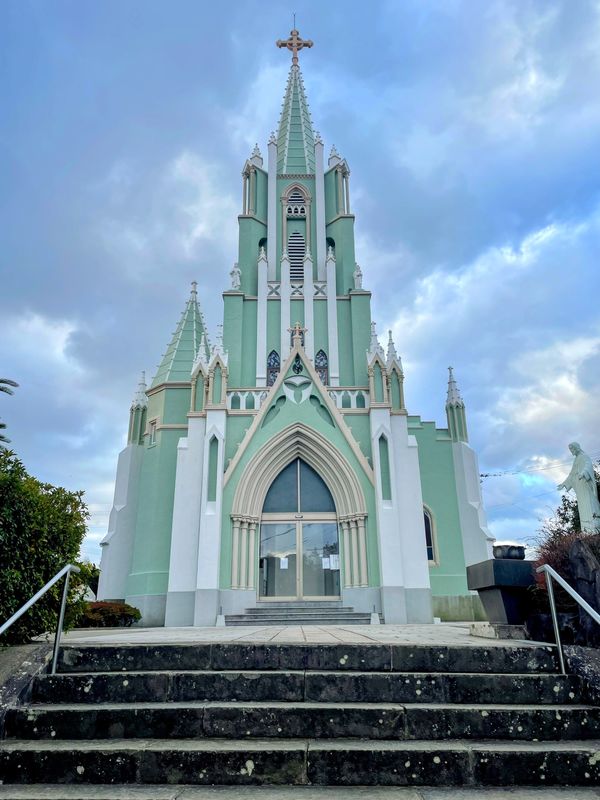 日本・長崎県「Nagasaki」の写真：平戸ザビエル記念教会