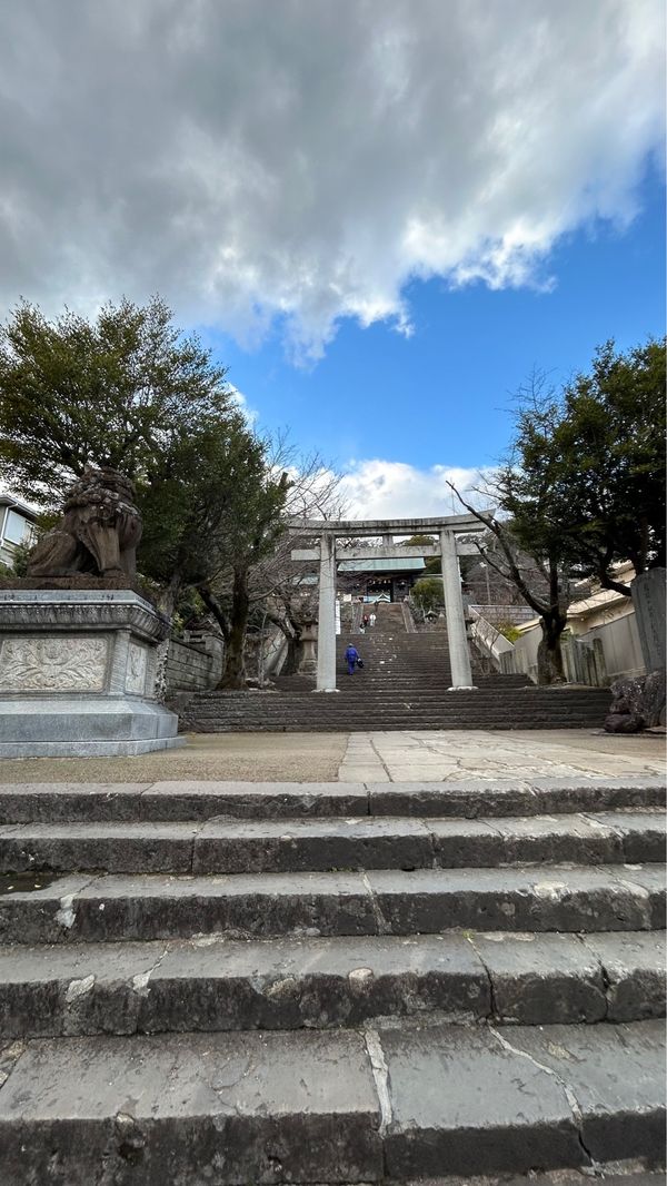 日本・長崎県「弾丸ランタン旅❤️」の写真：諏訪神社⛩
初詣行けてなかったのも会って...