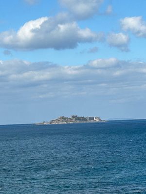 水仙の丘と軍艦島⚓️
ほんとは、朝から軍艦島行きのフェリー乗る予定やったけ...