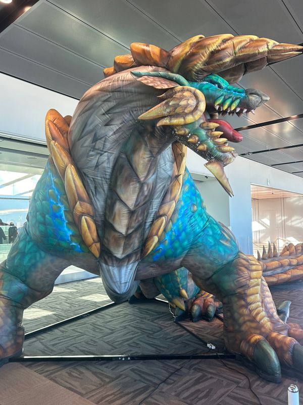 日本・大阪府「大阪・冬の陣2025」の写真：羽田でモンハンのイベントやってた‼️
大...