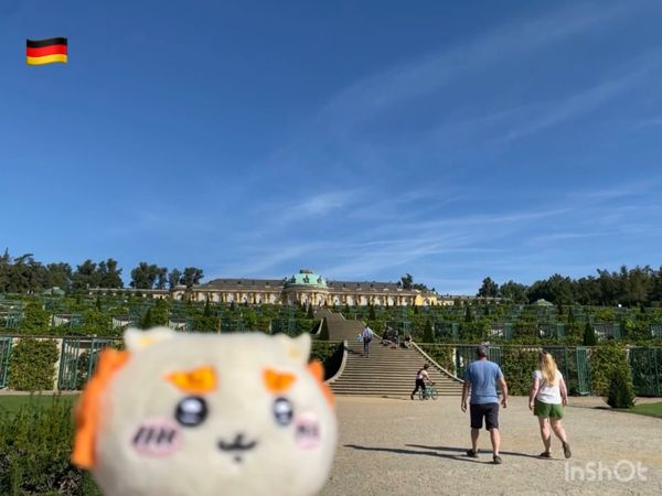 ドイツ・ベルリン「中欧電車の旅（2カ国目）」の写真：ポツダム
・サンスーシ宮殿
・新宮殿
・...