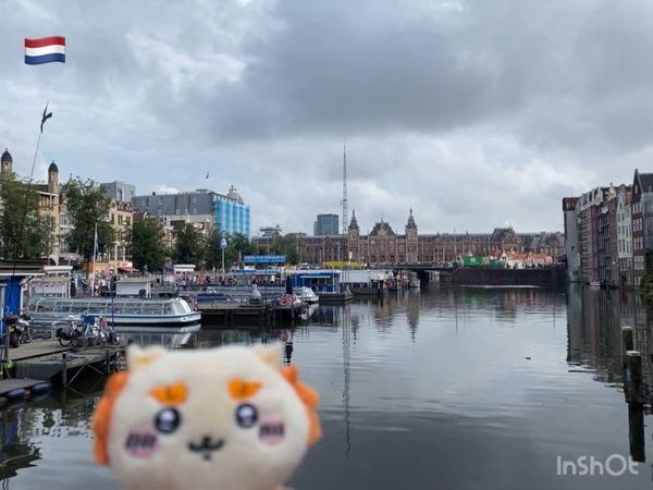 オランダ・アムステルダム「中欧電車の旅（1カ国目）」の写真