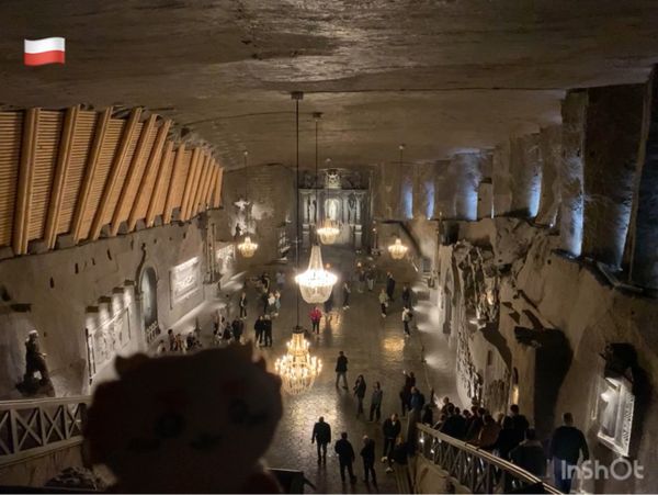 ポーランド・クラクフ「中欧電車の旅（4カ国目）」の写真：ヴィエリチカ岩塩坑