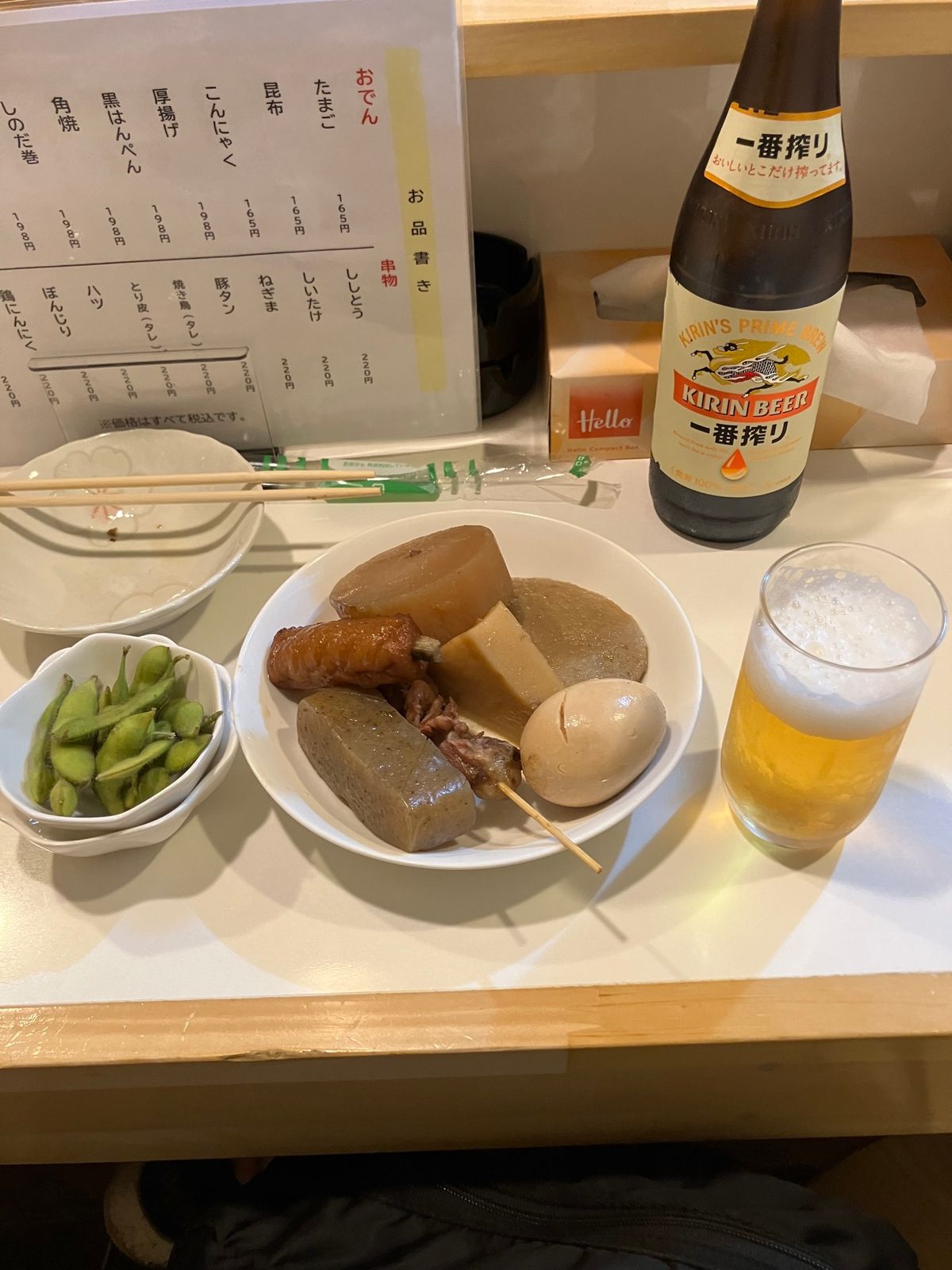 【撮影場所】
静岡県 静岡市 ひよこ（青葉おでん街）

【住所】
静岡県静...