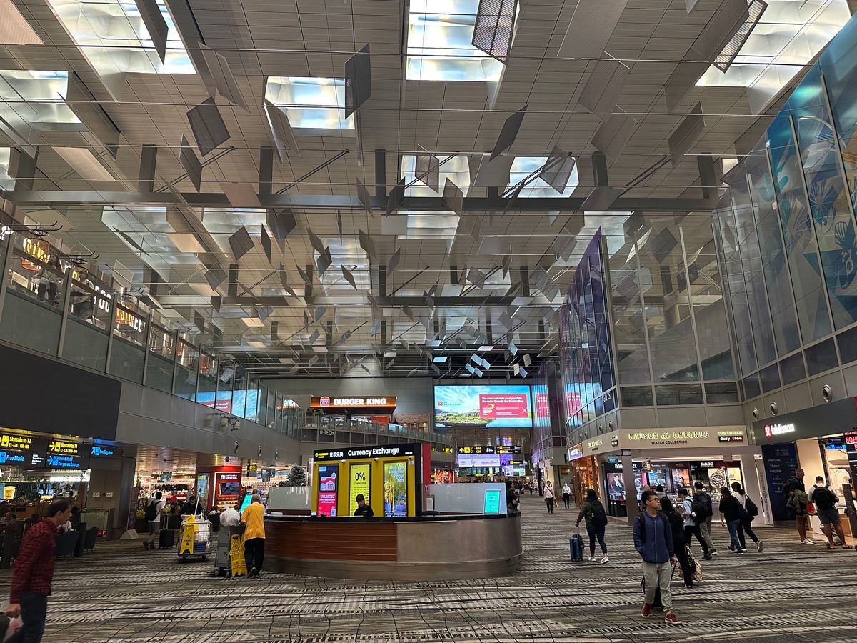 チャンギ空港トランジット