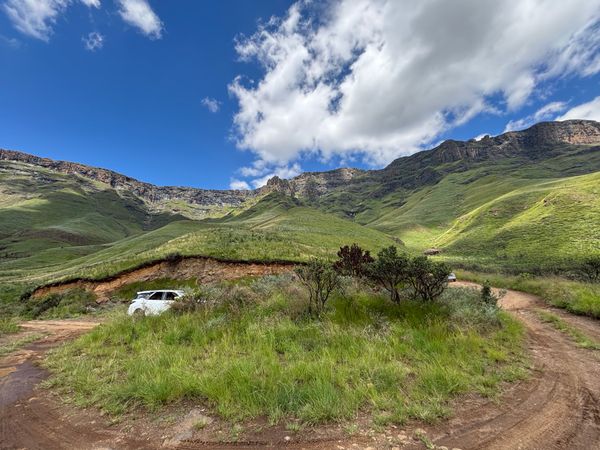 レソト・サニパス「サニパス」の写真：南アフリカアフリカ側の景色