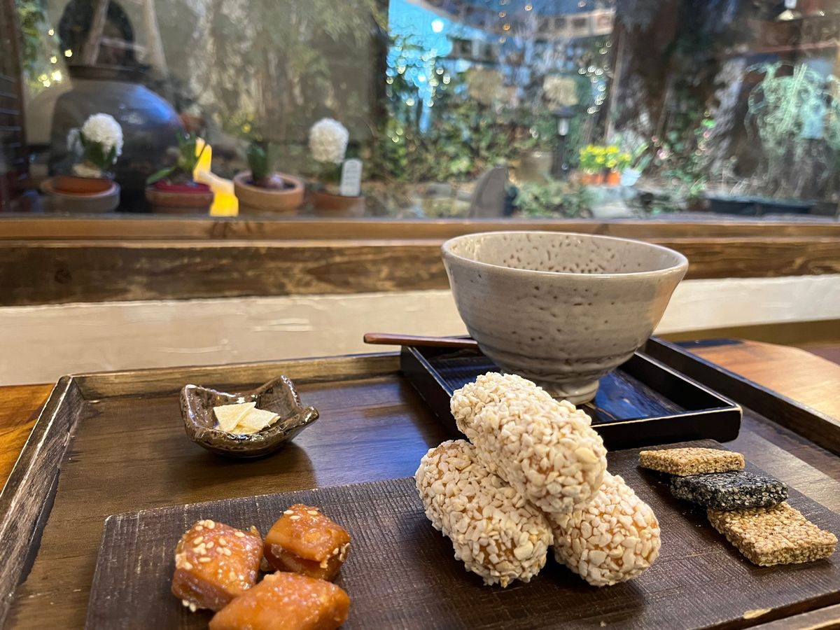 宗廟近くのお店
初めての十全大補茶。
気と血を保護して元気回復💪