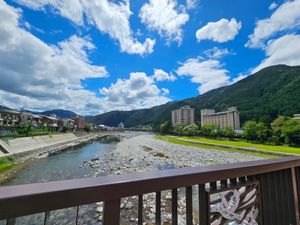 温泉街の街並み大好き