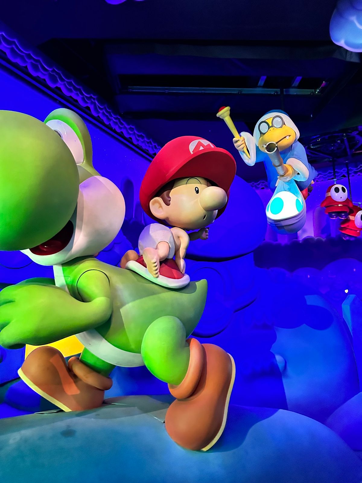 ユニバ　おこちゃんのお付き合いでゆったりアトラクション　ヨッシー5回🤭