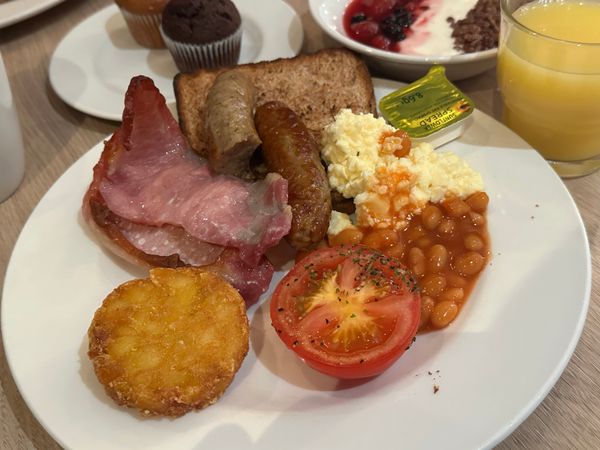 イギリス(英国)・ロンドン「イギリス/フィンランド旅行」の写真：7/14 イギリスグルメ
イングリッシュ...