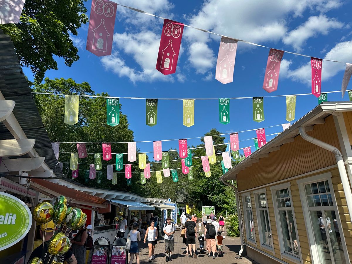 7/16 ナーンタリ、ムーミンワールド観光
80周年のムーミン