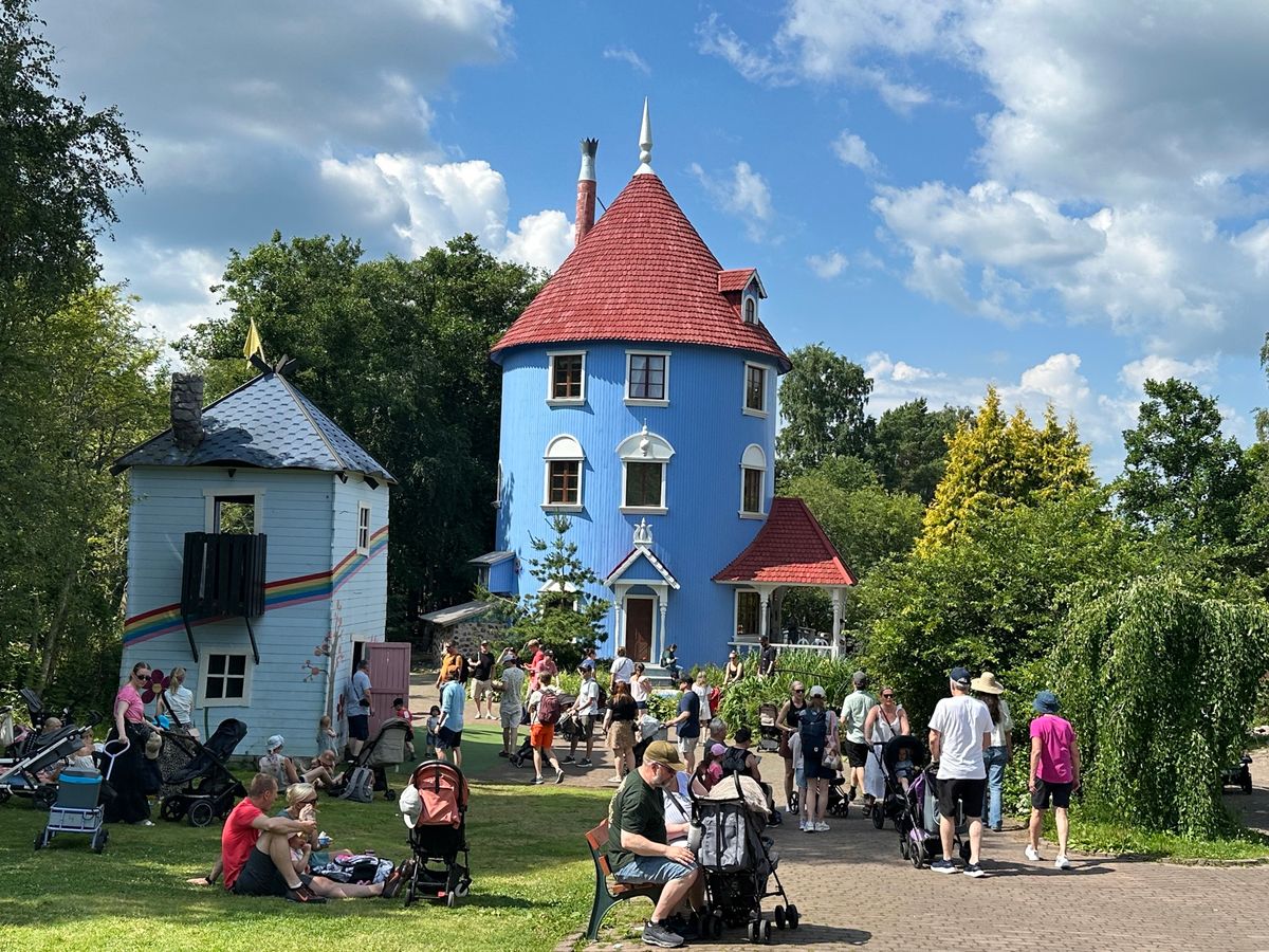 7/16 ナーンタリ、ムーミンワールド観光
80周年のムーミン