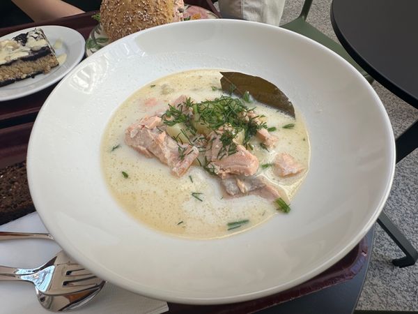 フィンランド・ヘルシンキ「イギリス/フィンランド旅行」の写真：7/19 ヘルシンキグルメ⑵
Café ...