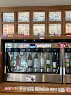 風景も良くてサイクリングサイコー！！
温泉からのワインも良き