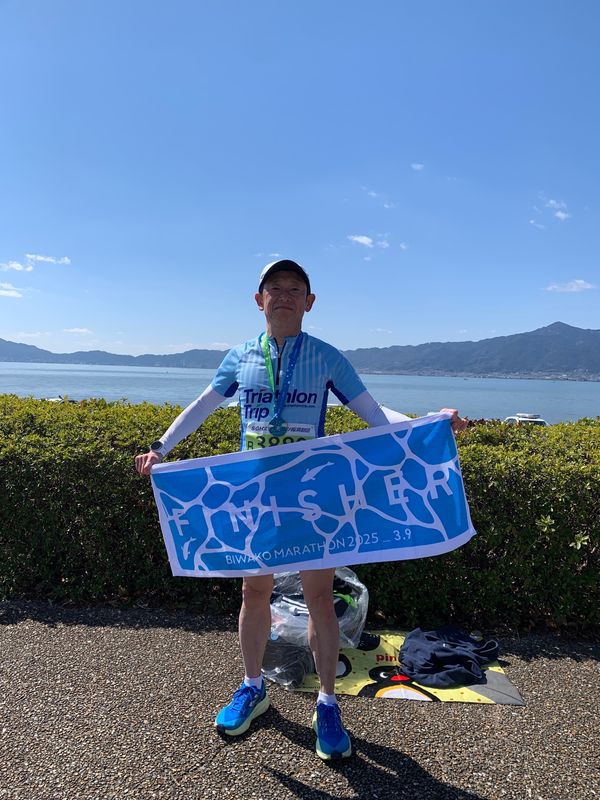 日本・滋賀県「びわ湖マラソン」の写真