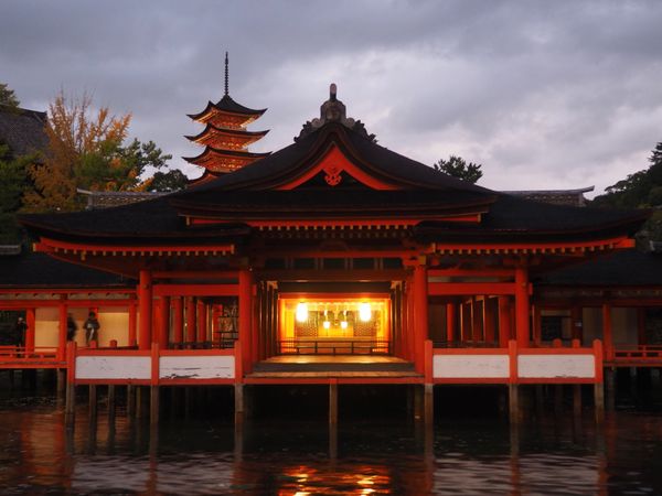 日本・宮島「広島、宮島旅行」の写真