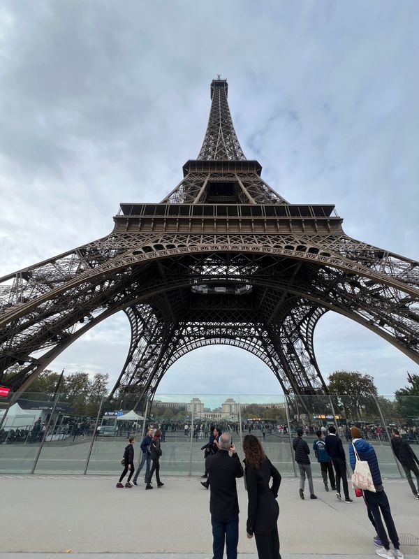 コートジボワール・Paris「コートジボワール出張1」の写真：エッフェル塔
