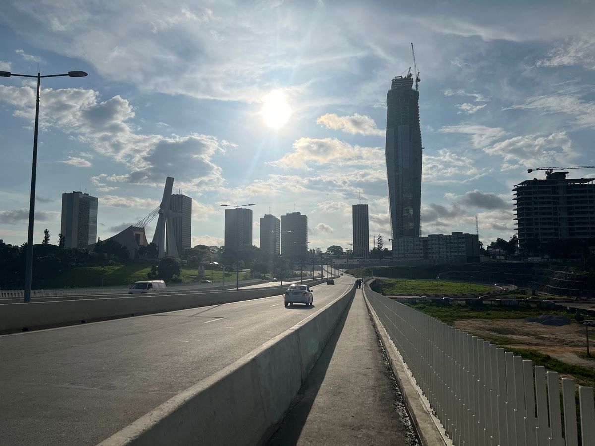 アビジャンの官庁街