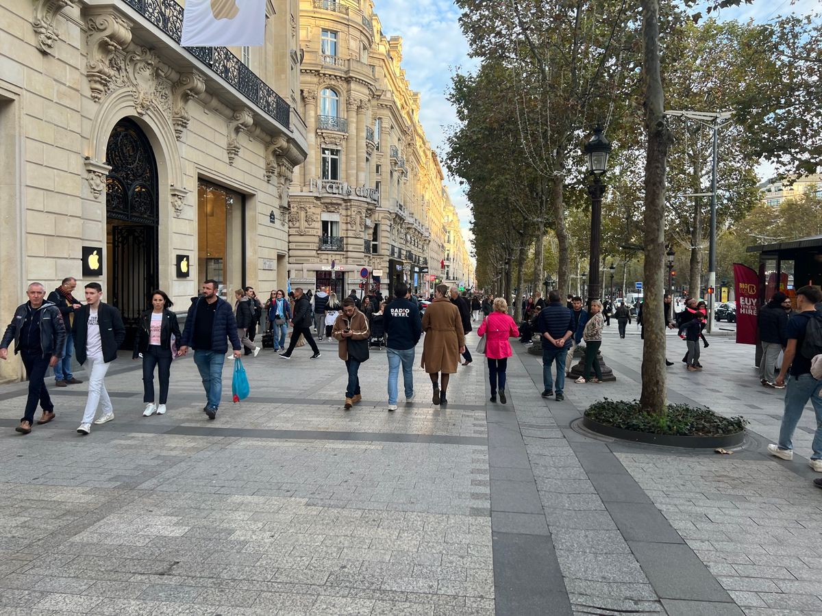 凱旋門とコンコルド広場