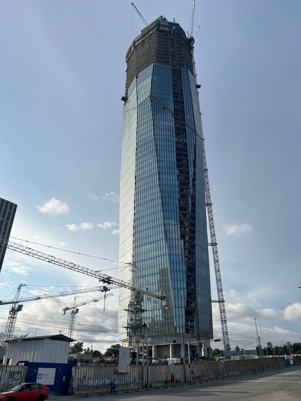 アビジャンの官庁街