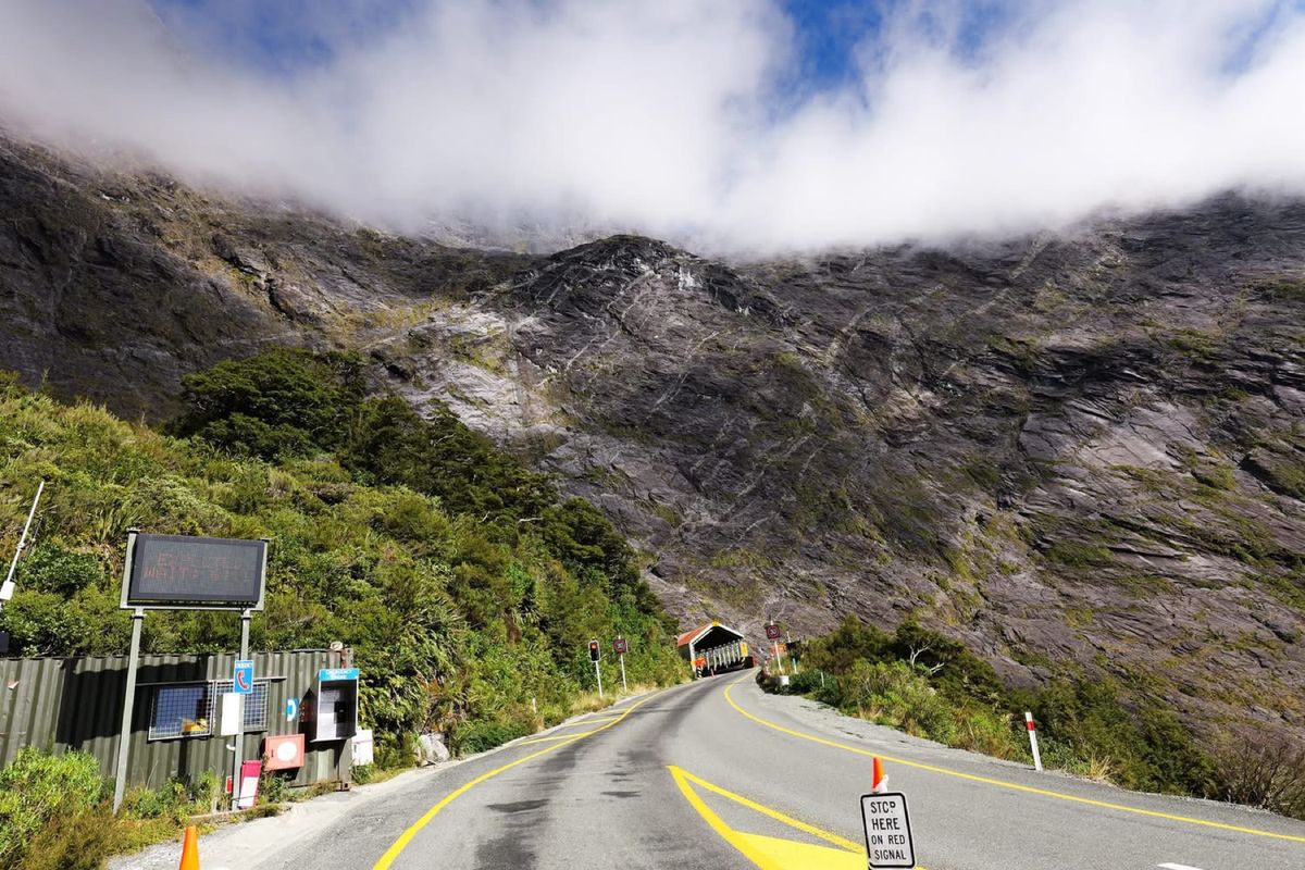 ミルフォードサウンド付近