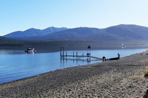 ミルフォードサウンド の玄関口
ここで一泊して朝イチででるのがお勧め